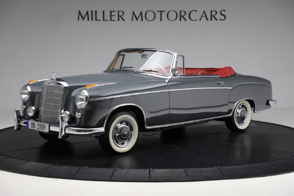 Used 1959 Mercedes Benz 220 S Ponton Cabriolet for sale $229,900 at Pagani of Greenwich in Greenwich CT 06830 2