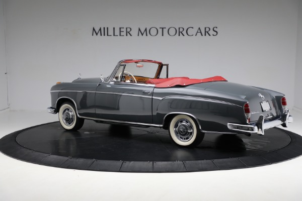 Used 1959 Mercedes Benz 220 S Ponton Cabriolet for sale $229,900 at Pagani of Greenwich in Greenwich CT 06830 4
