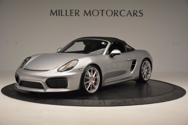 Used 2016 Porsche Boxster Spyder for sale Sold at Pagani of Greenwich in Greenwich CT 06830 13