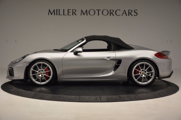 Used 2016 Porsche Boxster Spyder for sale Sold at Pagani of Greenwich in Greenwich CT 06830 14