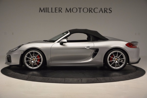Used 2016 Porsche Boxster Spyder for sale Sold at Pagani of Greenwich in Greenwich CT 06830 14