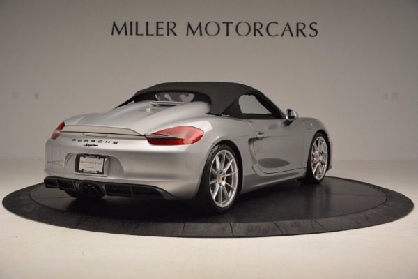 Used 2016 Porsche Boxster Spyder for sale Sold at Pagani of Greenwich in Greenwich CT 06830 17