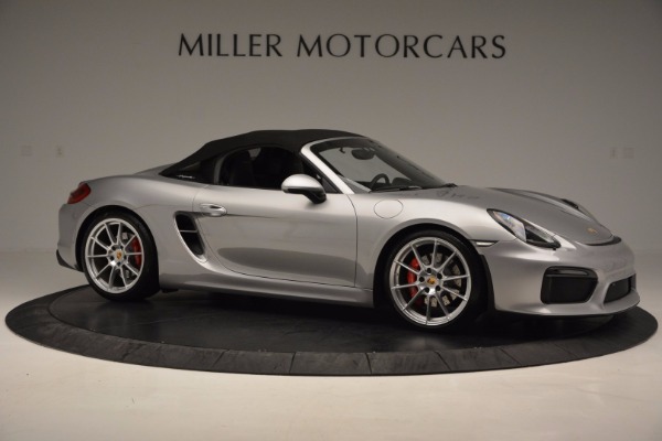 Used 2016 Porsche Boxster Spyder for sale Sold at Pagani of Greenwich in Greenwich CT 06830 19