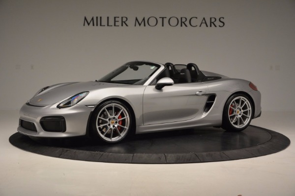 Used 2016 Porsche Boxster Spyder for sale Sold at Pagani of Greenwich in Greenwich CT 06830 2