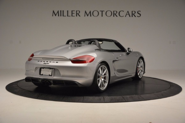 Used 2016 Porsche Boxster Spyder for sale Sold at Pagani of Greenwich in Greenwich CT 06830 7