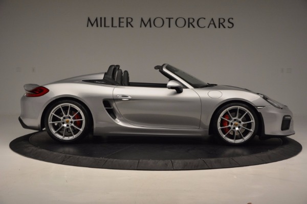 Used 2016 Porsche Boxster Spyder for sale Sold at Pagani of Greenwich in Greenwich CT 06830 9