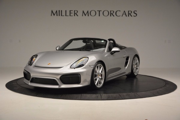 Used 2016 Porsche Boxster Spyder for sale Sold at Pagani of Greenwich in Greenwich CT 06830 1