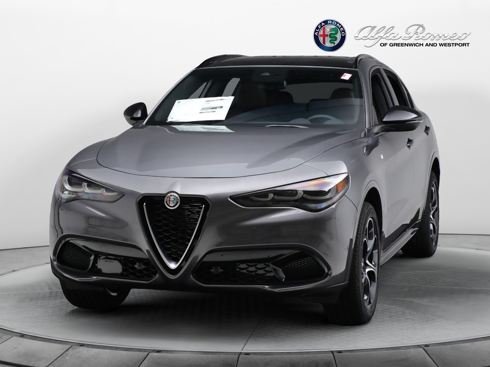 New 2024 Alfa Romeo Stelvio Ti for sale $58,030 at Pagani of Greenwich in Greenwich CT 06830 1