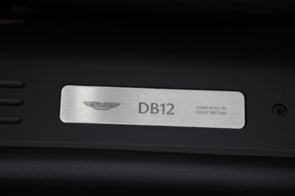 Used 2024 Aston Martin DB12 Volante for sale $279,900 at Pagani of Greenwich in Greenwich CT 06830 27