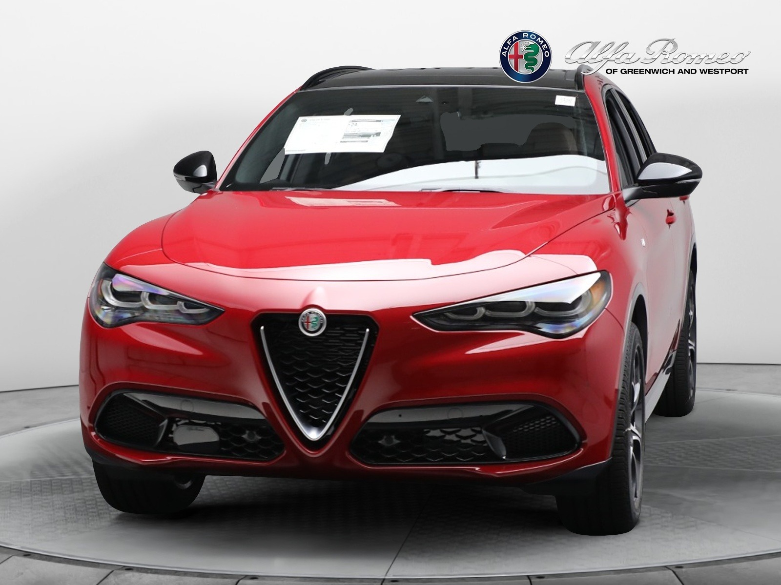 New 2024 Alfa Romeo Stelvio Ti for sale $57,870 at Pagani of Greenwich in Greenwich CT 06830 1