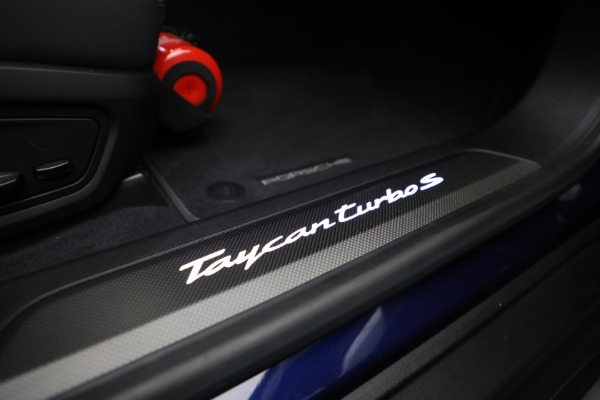 Used 2020 Porsche Taycan Turbo S for sale Call for price at Pagani of Greenwich in Greenwich CT 06830 22