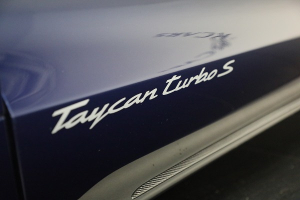 Used 2020 Porsche Taycan Turbo S for sale Call for price at Pagani of Greenwich in Greenwich CT 06830 28