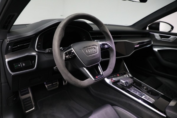 Used 2022 Audi RS 6 Avant 4.0T quattro Avant for sale Sold at Pagani of Greenwich in Greenwich CT 06830 13