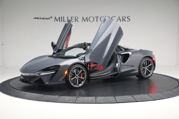 New 2025 McLaren Artura Spider TechLux for sale $346,318 at Pagani of Greenwich in Greenwich CT 06830 13