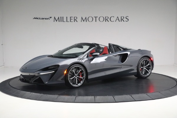 New 2025 McLaren Artura Spider TechLux for sale $346,318 at Pagani of Greenwich in Greenwich CT 06830 2