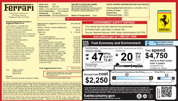 Used 2022 Ferrari 296 GTB for sale Sold at Pagani of Greenwich in Greenwich CT 06830 2