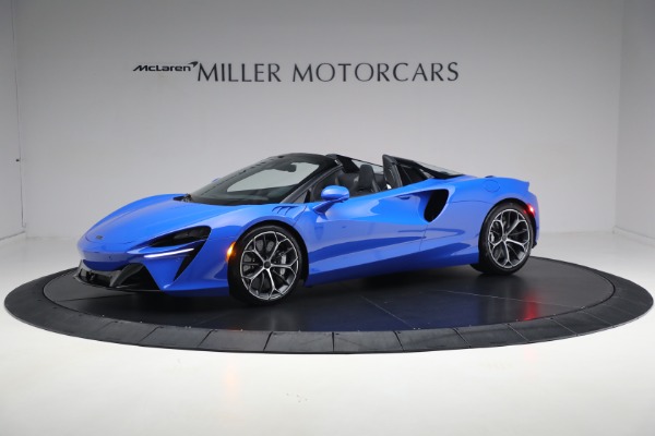 New 2025 McLaren Artura Spider Performance for sale $329,718 at Pagani of Greenwich in Greenwich CT 06830 2