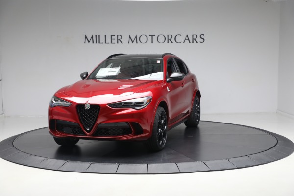 New 2024 Alfa Romeo Stelvio Quadrifoglio Carbon pkge for sale $85,410 at Pagani of Greenwich in Greenwich CT 06830 3