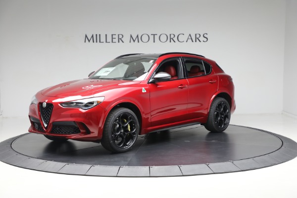 New 2024 Alfa Romeo Stelvio Quadrifoglio Carbon pkge for sale $85,410 at Pagani of Greenwich in Greenwich CT 06830 5