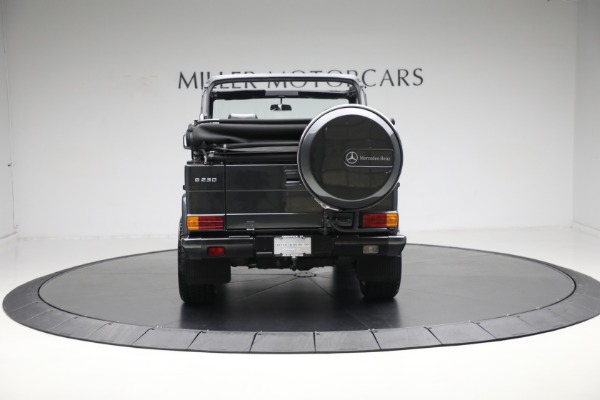 Used 1990 Mercedes-Benz G-Class Cabriolet for sale Sold at Pagani of Greenwich in Greenwich CT 06830 6