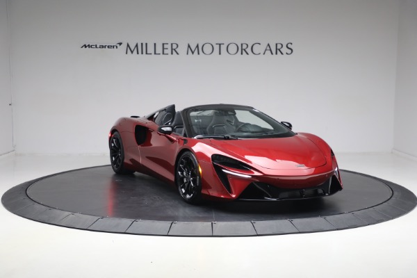 New 2025 McLaren Artura Spider TechLux for sale $331,008 at Pagani of Greenwich in Greenwich CT 06830 11