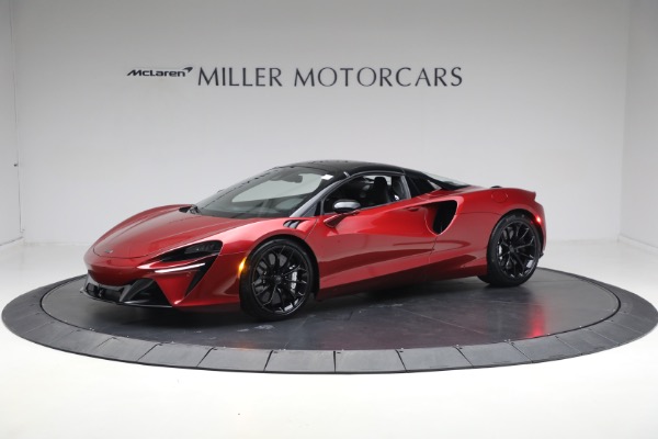 New 2025 McLaren Artura Spider TechLux for sale $331,008 at Pagani of Greenwich in Greenwich CT 06830 14