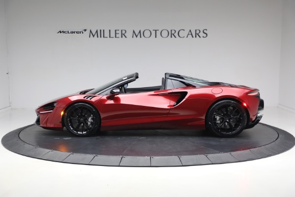 New 2025 McLaren Artura Spider TechLux for sale $331,008 at Pagani of Greenwich in Greenwich CT 06830 3