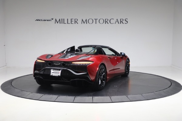 New 2025 McLaren Artura Spider TechLux for sale $331,008 at Pagani of Greenwich in Greenwich CT 06830 7