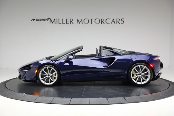 New 2025 McLaren Artura Spider TechLux for sale $327,158 at Pagani of Greenwich in Greenwich CT 06830 3
