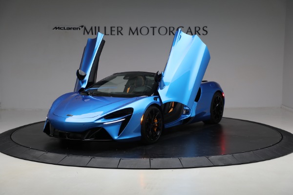 New 2025 McLaren Artura Spider TechLux for sale Sold at Pagani of Greenwich in Greenwich CT 06830 14