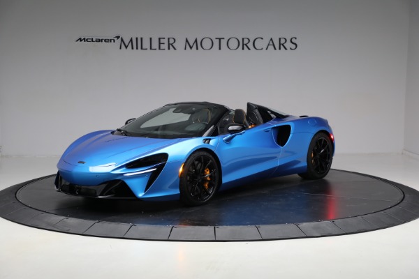 New 2025 McLaren Artura Spider TechLux for sale Sold at Pagani of Greenwich in Greenwich CT 06830 2