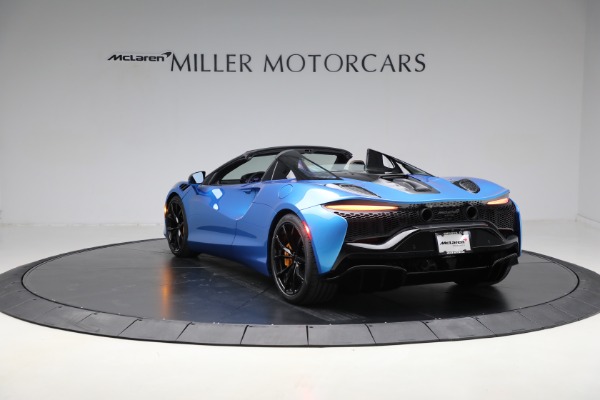 New 2025 McLaren Artura Spider TechLux for sale Sold at Pagani of Greenwich in Greenwich CT 06830 5