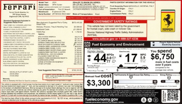Used 2024 Ferrari SF90 Spider for sale Sold at Pagani of Greenwich in Greenwich CT 06830 2