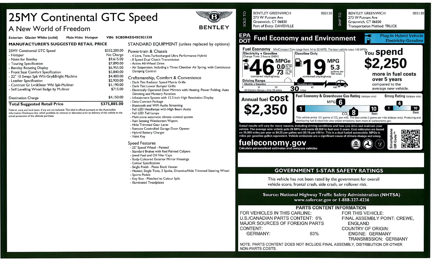2025 Bentley Continental GTC Speed - Photo 44