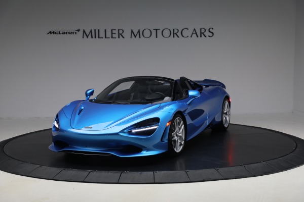 Used 2025 McLaren 750S Spider TechLux for sale Call for price at Pagani of Greenwich in Greenwich CT 06830 1