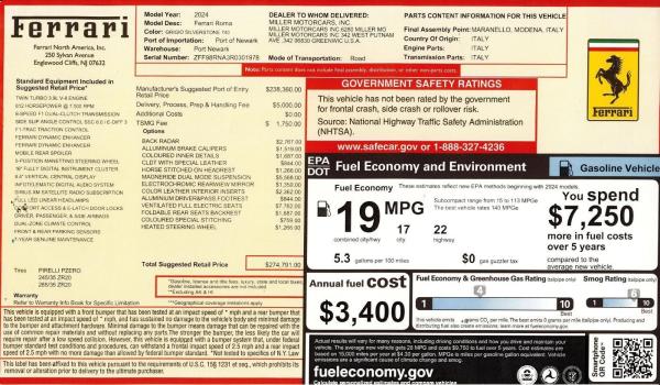 Used 2024 Ferrari Roma for sale $227,900 at Pagani of Greenwich in Greenwich CT 06830 2