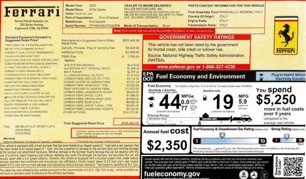 Used 2023 Ferrari SF90 Spider for sale Call for price at Pagani of Greenwich in Greenwich CT 06830 2