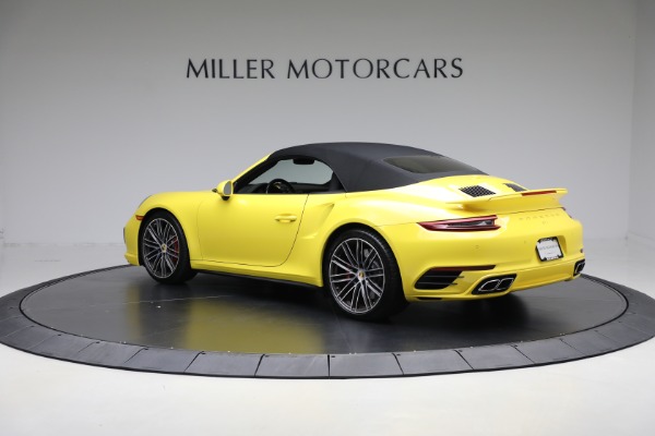 Used 2017 Porsche 911 Turbo Cabriolet for sale Sold at Pagani of Greenwich in Greenwich CT 06830 28