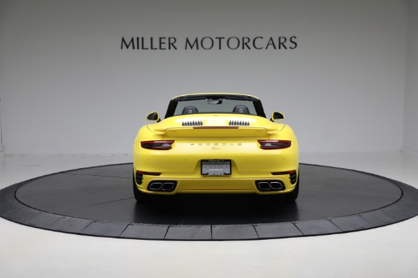 Used 2017 Porsche 911 Turbo Cabriolet for sale Sold at Pagani of Greenwich in Greenwich CT 06830 6