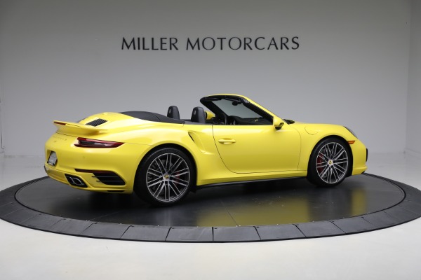 Used 2017 Porsche 911 Turbo Cabriolet for sale Sold at Pagani of Greenwich in Greenwich CT 06830 8