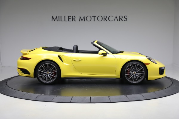 Used 2017 Porsche 911 Turbo Cabriolet for sale Sold at Pagani of Greenwich in Greenwich CT 06830 9