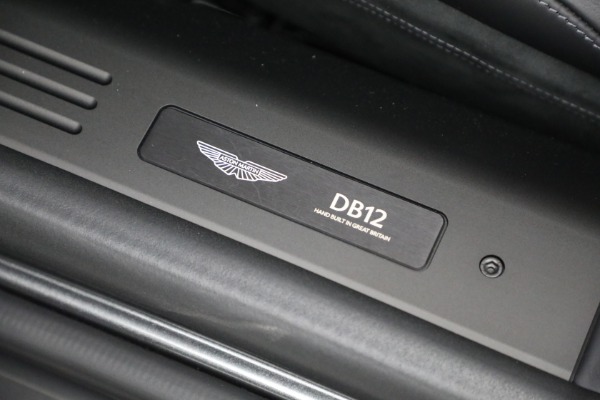 New 2026 Aston Martin DB12 V8 for sale $324,800 at Pagani of Greenwich in Greenwich CT 06830 18