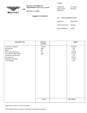 Used 2024 Bentley Continental GT Edition 8 for sale $210,900 at Pagani of Greenwich in Greenwich CT 06830 28
