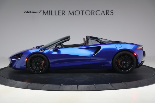 Used 2025 McLaren Artura Spider TechLux for sale Call for price at Pagani of Greenwich in Greenwich CT 06830 3