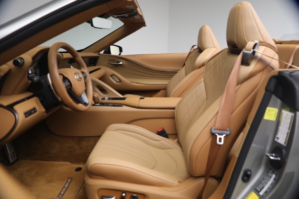 Used 2021 Lexus LC 500 Convertible for sale $99,900 at Pagani of Greenwich in Greenwich CT 06830 13