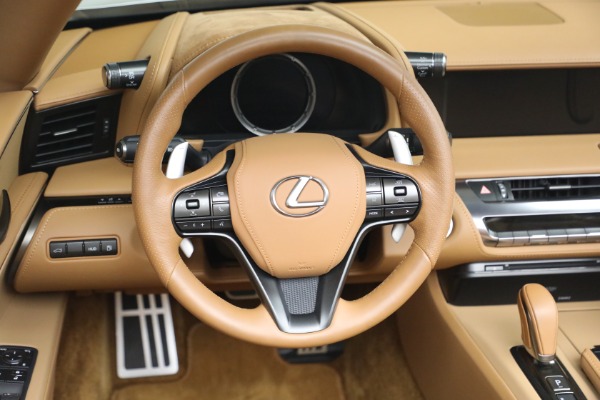 Used 2021 Lexus LC 500 Convertible for sale $99,900 at Pagani of Greenwich in Greenwich CT 06830 17