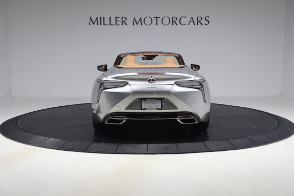 Used 2021 Lexus LC 500 Convertible for sale $99,900 at Pagani of Greenwich in Greenwich CT 06830 6