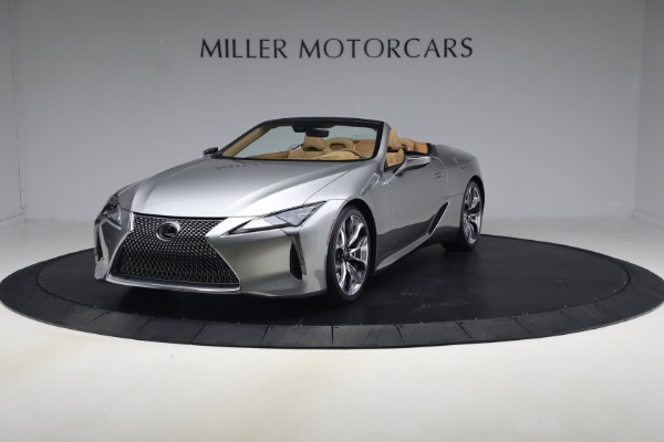 Used 2021 Lexus LC 500 Convertible for sale $99,900 at Pagani of Greenwich in Greenwich CT 06830 1