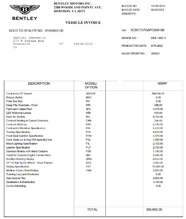 Used 2023 Bentley Continental GT Speed for sale $225,900 at Pagani of Greenwich in Greenwich CT 06830 25