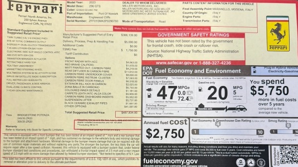 Used 2023 Ferrari 296 GTS for sale $355,900 at Pagani of Greenwich in Greenwich CT 06830 2